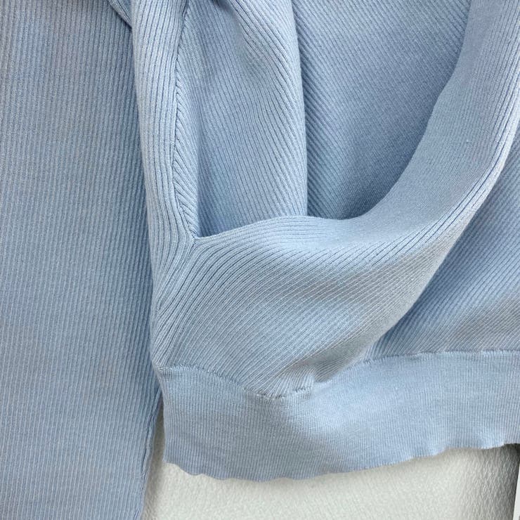 ストレートスリーブカシュクールニット | LADY LIKE  | 詳細画像15 