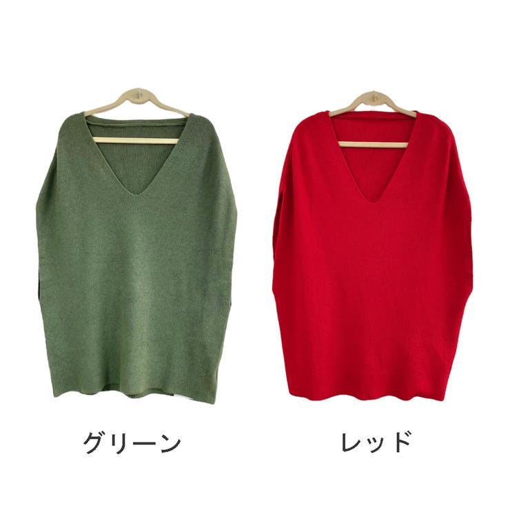 ドロップショルダーノースリーブニット | LADY LIKE  | 詳細画像14 