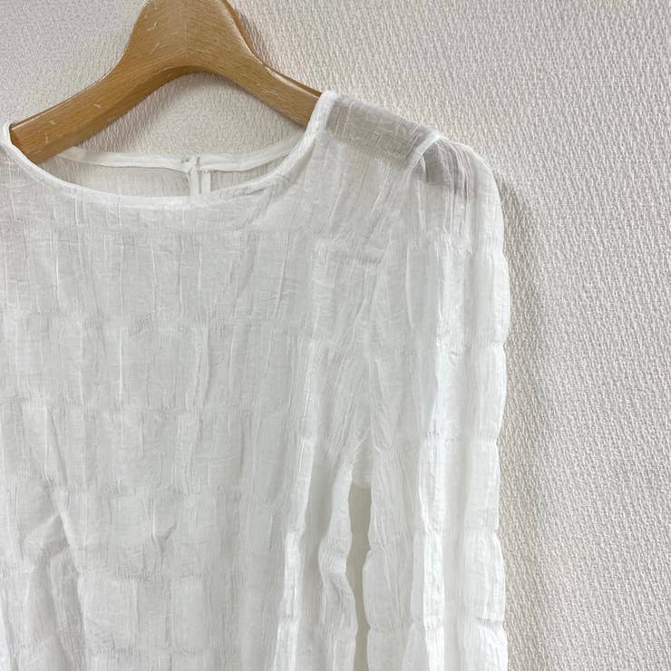 キャンディスリーブくしゅくしゅブラウス | LADY LIKE  | 詳細画像18 