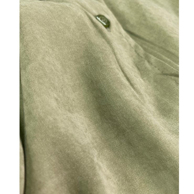 ビッグポケットピーチフェイスレギュラーシャツ | LADY LIKE  | 詳細画像16 