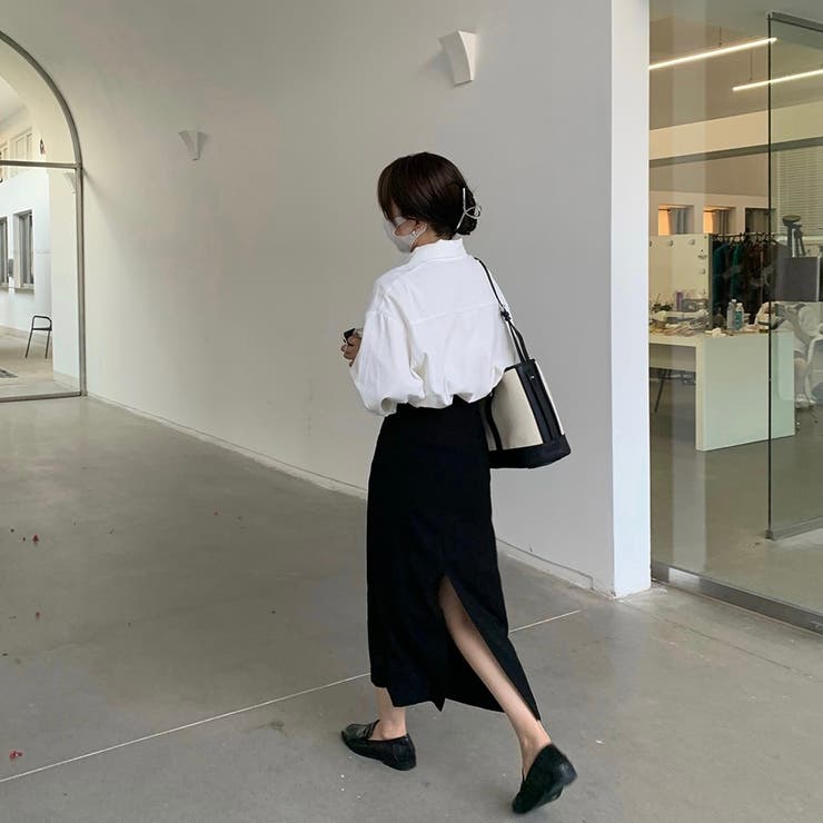 ビッグポケットピーチフェイスレギュラーシャツ | LADY LIKE  | 詳細画像8 