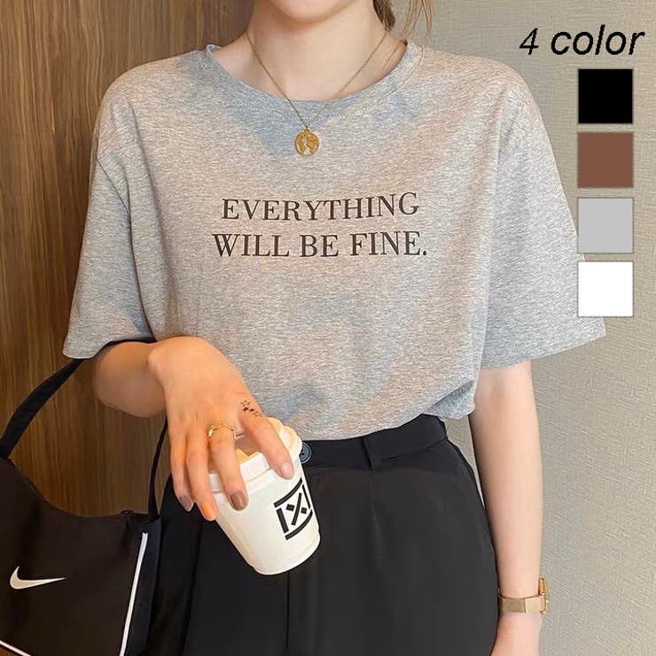 EVERYTHINGロゴTシャツ | LADY LIKE  | 詳細画像1 