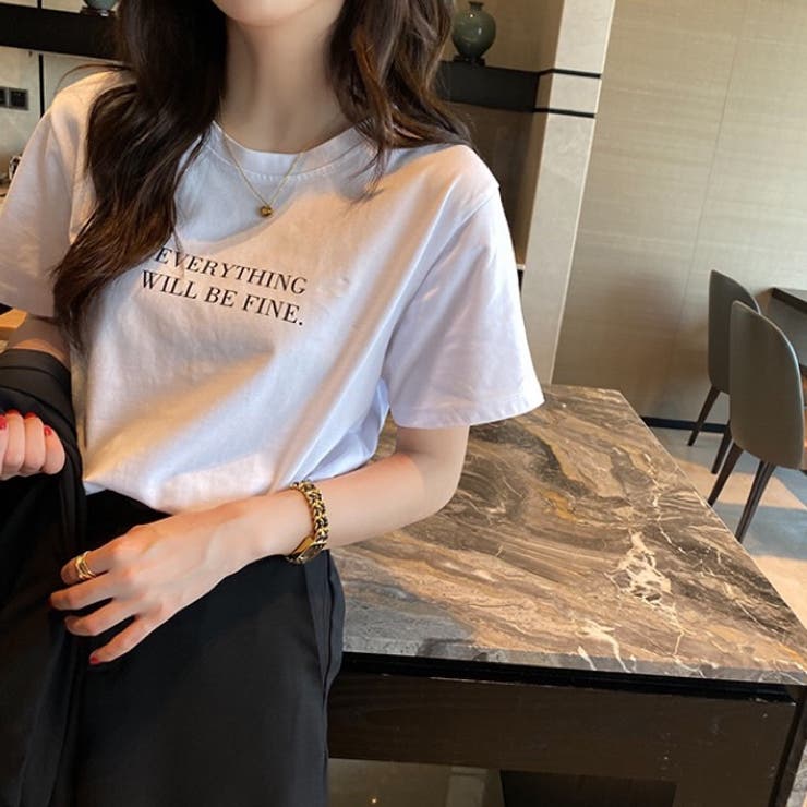 EVERYTHINGロゴTシャツ | LADY LIKE  | 詳細画像4 