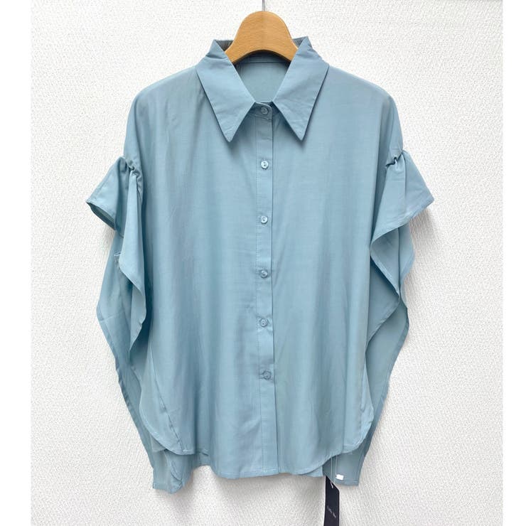 変形スリーブデザインシャツ | LADY LIKE  | 詳細画像11 