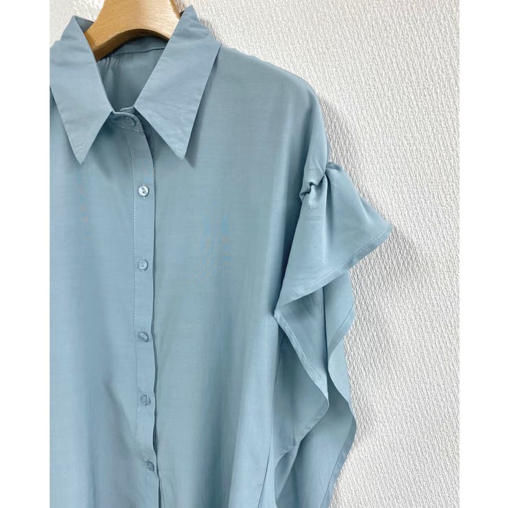 変形スリーブデザインシャツ | LADY LIKE  | 詳細画像8 