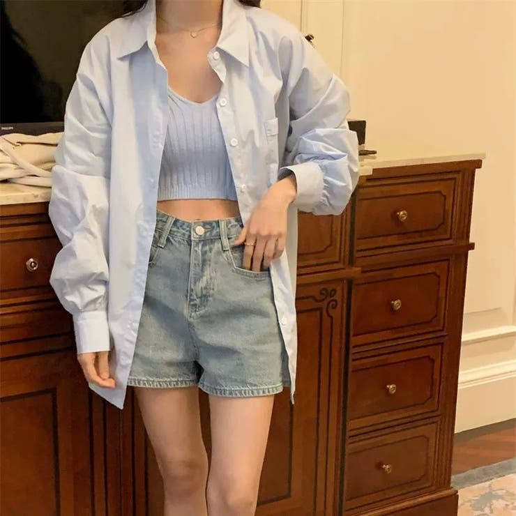 バックデザイン肌見せシャツ | LADY LIKE  | 詳細画像11 