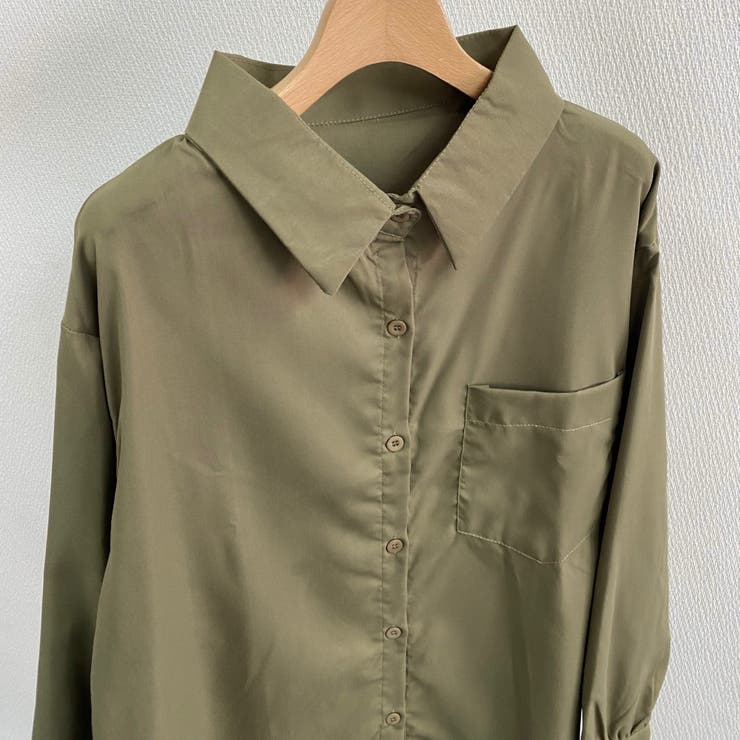 バックデザイン肌見せシャツ | LADY LIKE  | 詳細画像18 