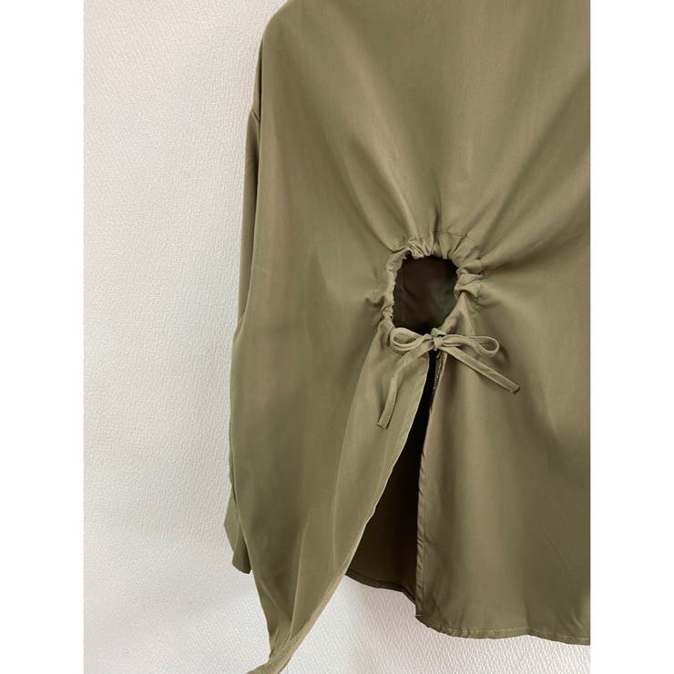 バックデザイン肌見せシャツ | LADY LIKE  | 詳細画像20 