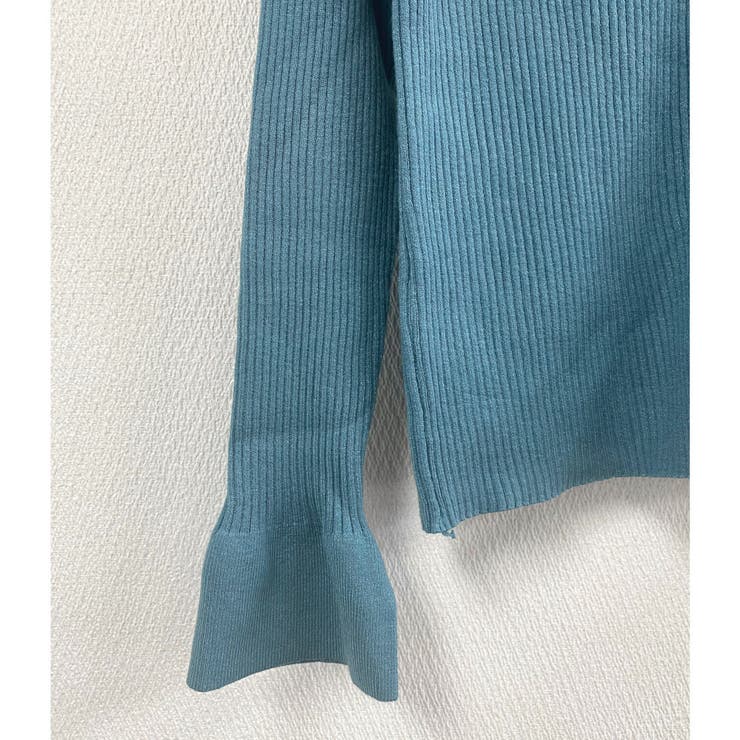 衿付き前開きソフトリブニット | LADY LIKE  | 詳細画像36 