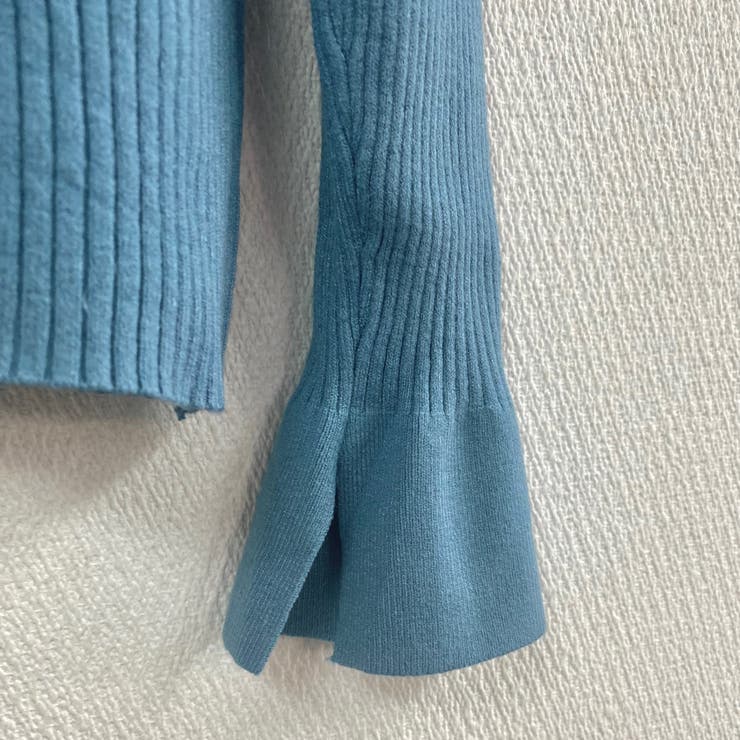 衿付き前開きソフトリブニット | LADY LIKE  | 詳細画像37 