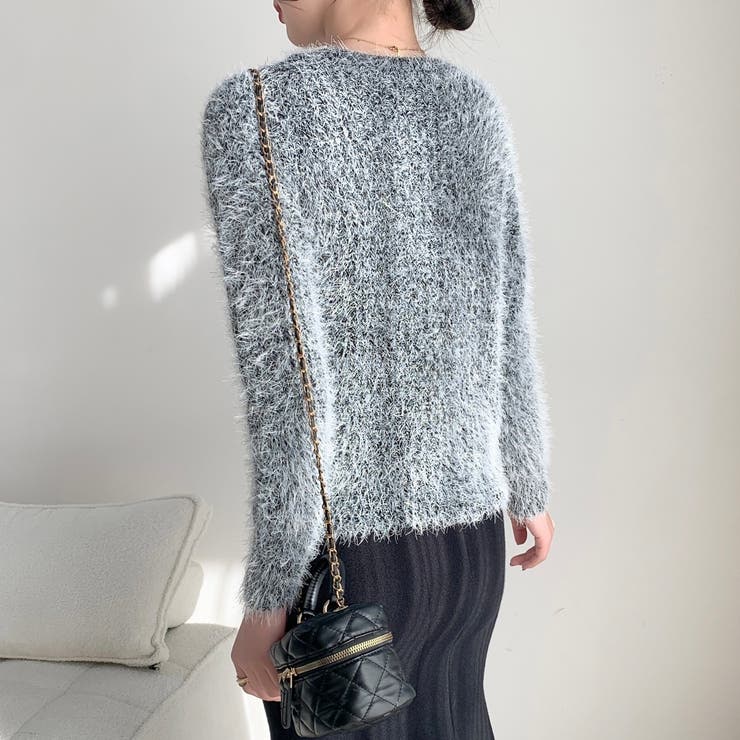 パールデザインふわふわニット | LADY LIKE  | 詳細画像16 