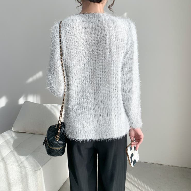 パールデザインふわふわニット | LADY LIKE  | 詳細画像36 