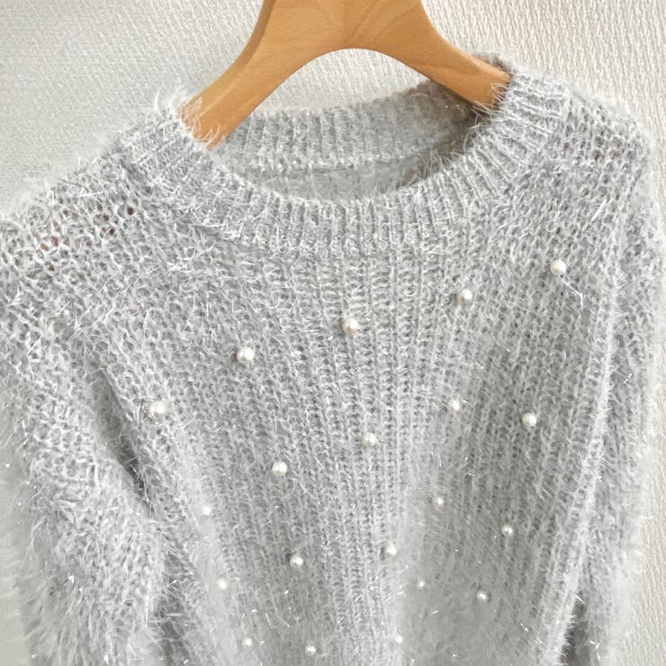 パールデザインふわふわニット | LADY LIKE  | 詳細画像38 