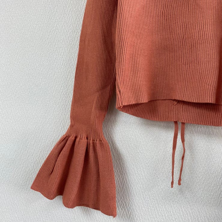 ベルスリーブショート丈リブニット | LADY LIKE  | 詳細画像20 