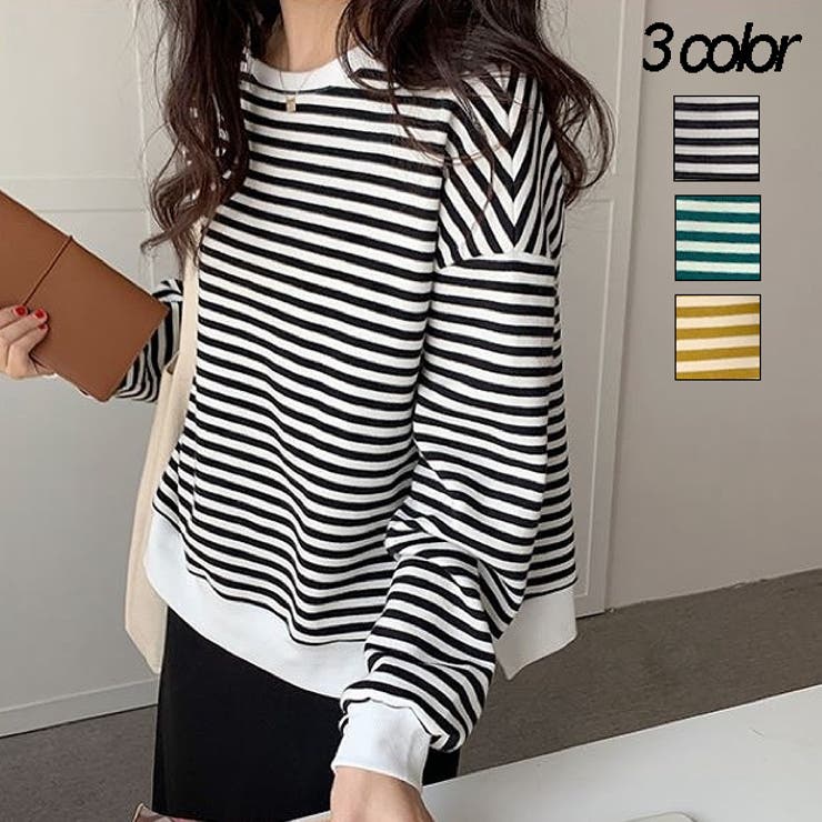 【新品未使用タグ無し】 L.G.B. ルグランブルー ボーダーカットソー ロンT ボーダーカラーロンT | ファッション通販サイト NUGU