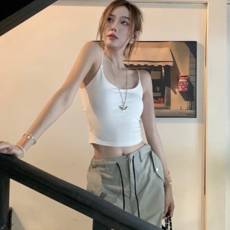 パット付きバックデザインキャミソール | LADY LIKE  | 詳細画像10 