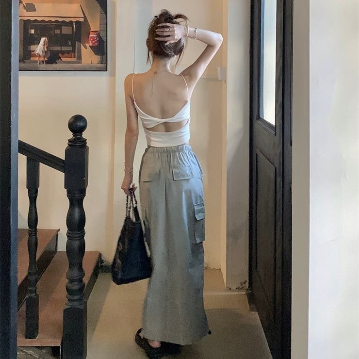 パット付きバックデザインキャミソール | LADY LIKE  | 詳細画像11 