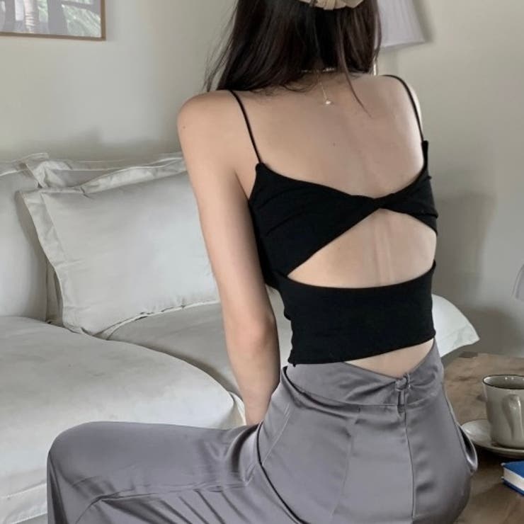 パット付きバックデザインキャミソール | LADY LIKE  | 詳細画像24 