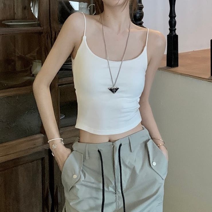 パット付きバックデザインキャミソール | LADY LIKE  | 詳細画像3 