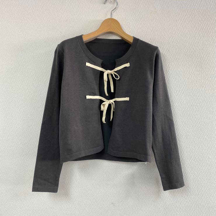 配色フロントリボンカーディガン | LADY LIKE  | 詳細画像20 