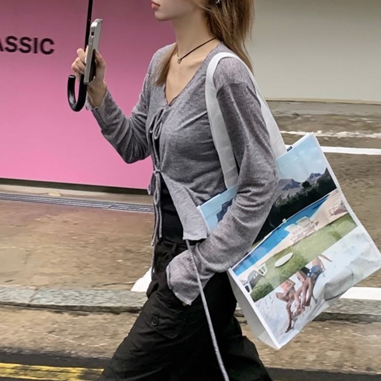 トリプルリボンやわらかカーディガン | LADY LIKE  | 詳細画像13 