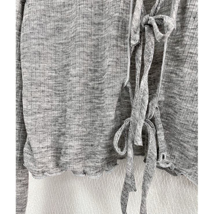 トリプルリボンやわらかカーディガン | LADY LIKE  | 詳細画像21 