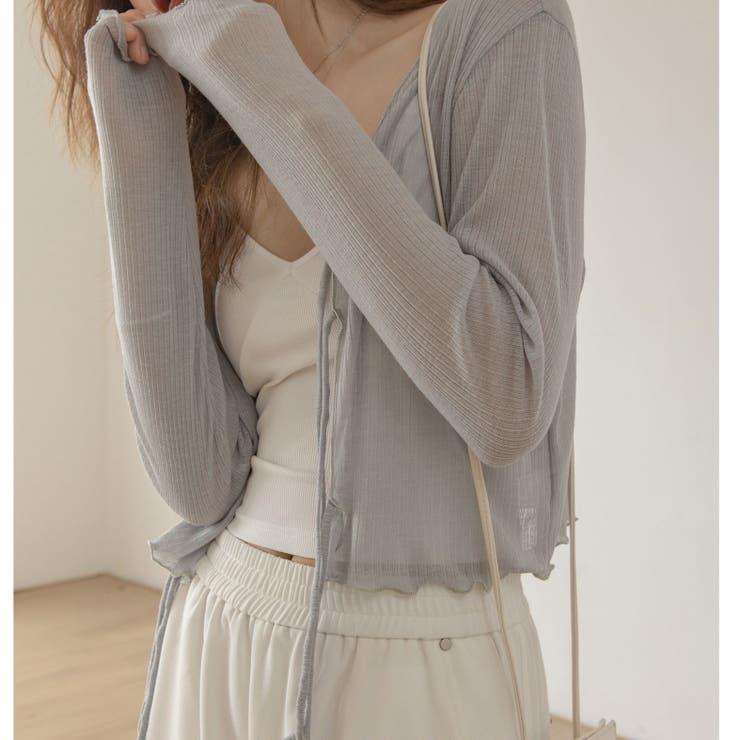 トリプルリボンやわらかカーディガン | LADY LIKE  | 詳細画像17 