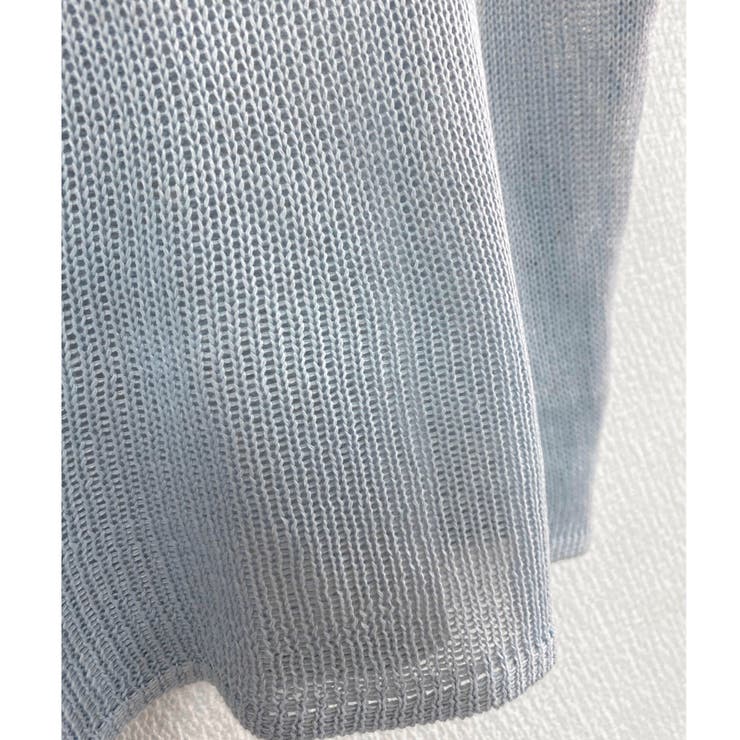 フロントリボンメッシュカーデアンサンブル2点セット | LADY LIKE  | 詳細画像13 