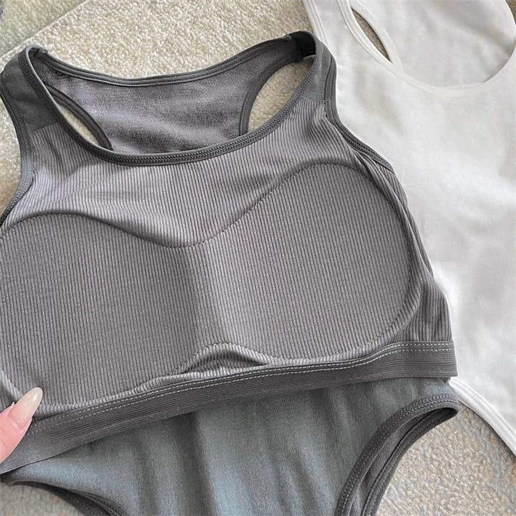 サイド開きカップ付きタンク型ボディスーツ | LADY LIKE  | 詳細画像25 