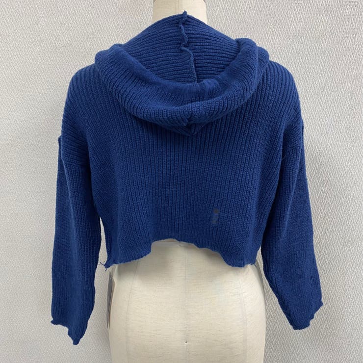 クロップド丈星柄ジップニット | LADY LIKE  | 詳細画像16 