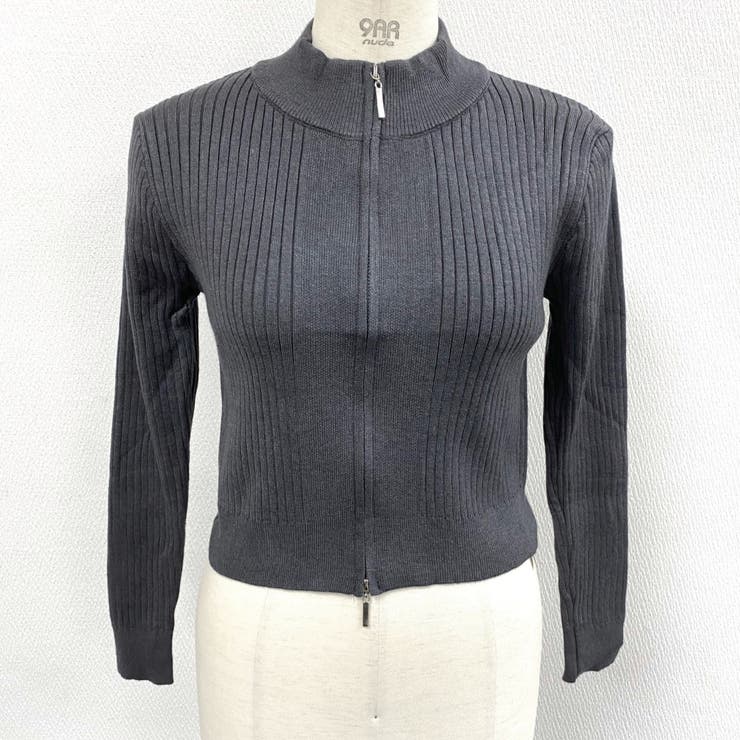 ダブルジップモックネックリブニット | LADY LIKE  | 詳細画像17 