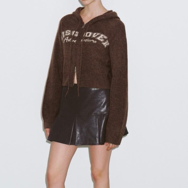 カレッジロゴニットパーカー | LADY LIKE  | 詳細画像5 