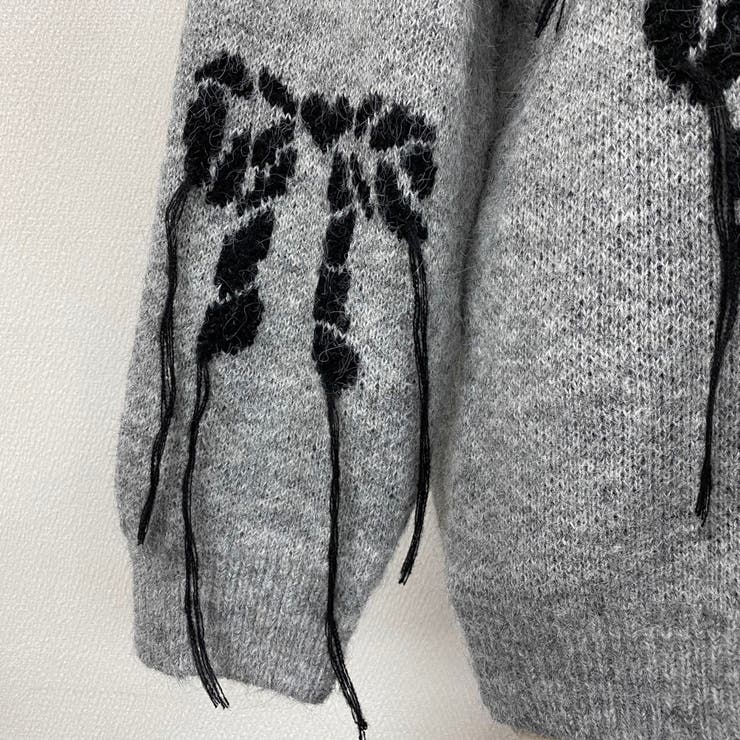 リボンデザインゆったりニット | LADY LIKE  | 詳細画像18 