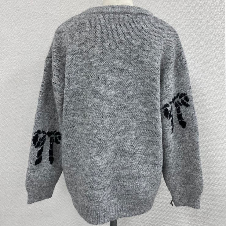 リボンデザインゆったりニット | LADY LIKE  | 詳細画像20 