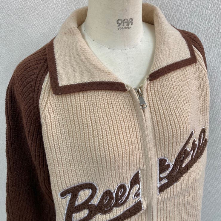 フロントロゴジップカーディガン | LADY LIKE  | 詳細画像9 