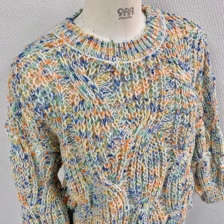 ミックスカラーケーブル編みニット | LADY LIKE  | 詳細画像11 