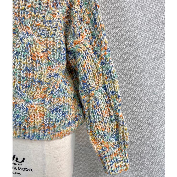 ミックスカラーケーブル編みニット | LADY LIKE  | 詳細画像13 