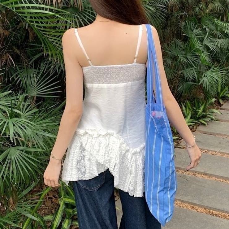 【春夏新作】ランダムヘムキャミチュニック | LADY LIKE  | 詳細画像11 