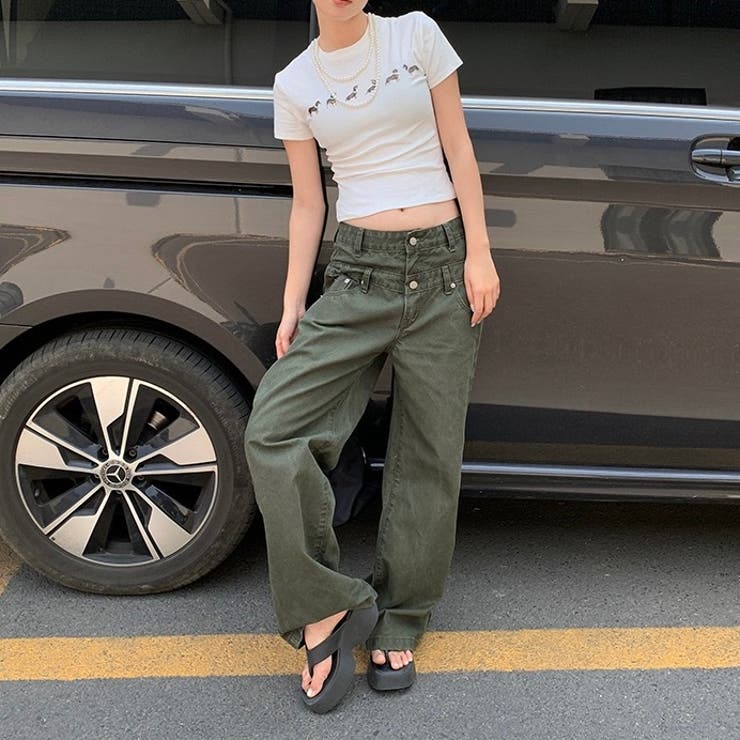 【春夏新作】ダックスプリント半袖Tシャツ | LADY LIKE  | 詳細画像9 