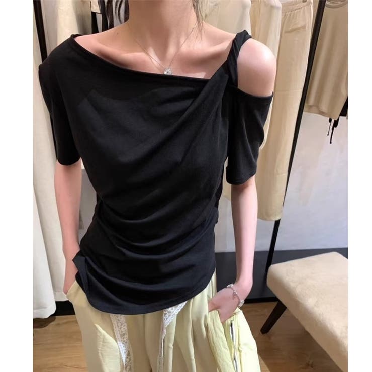 新品タグ付き✨Lina la mer アシンメトリーブラトップS ✨新品タグ付き✨】Lina la mer. リナラメール◎アシンメトリーブラ