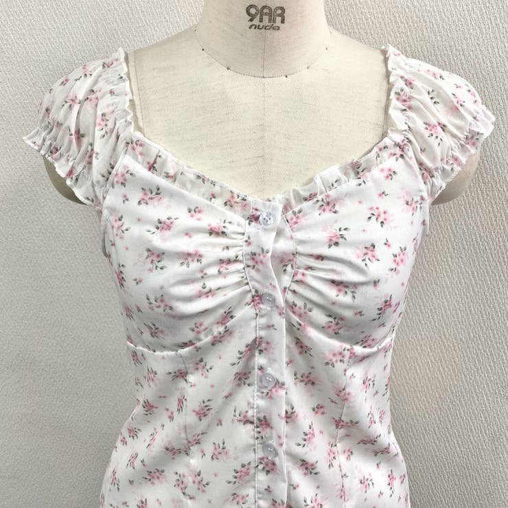 【春夏新作】ギャザー入りバックシャーリングトップス | LADY LIKE  | 詳細画像24 