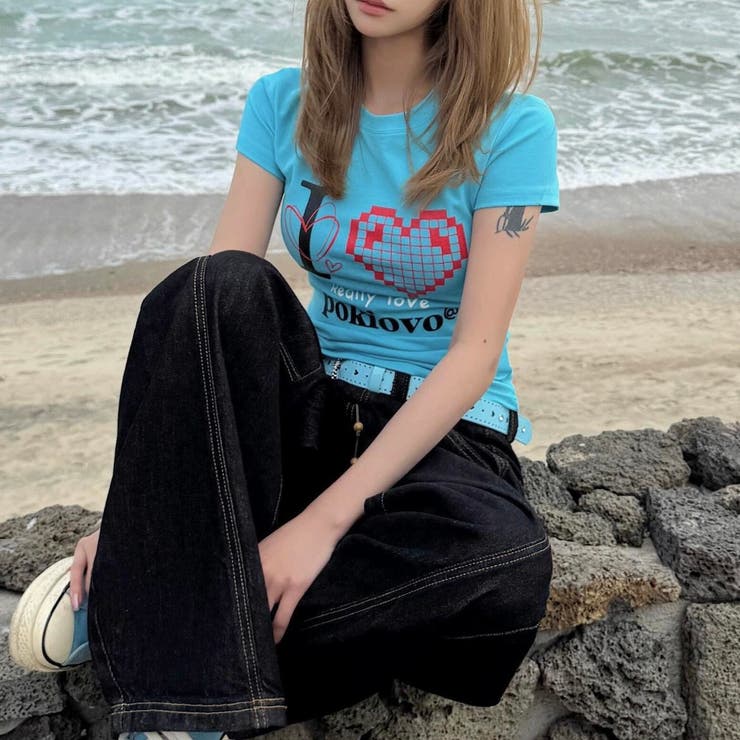 tシャツ LLIC PRINT T-SHIRT レディース LEVI'S - Women's T-shirt with leopard logo - black - 1736924370