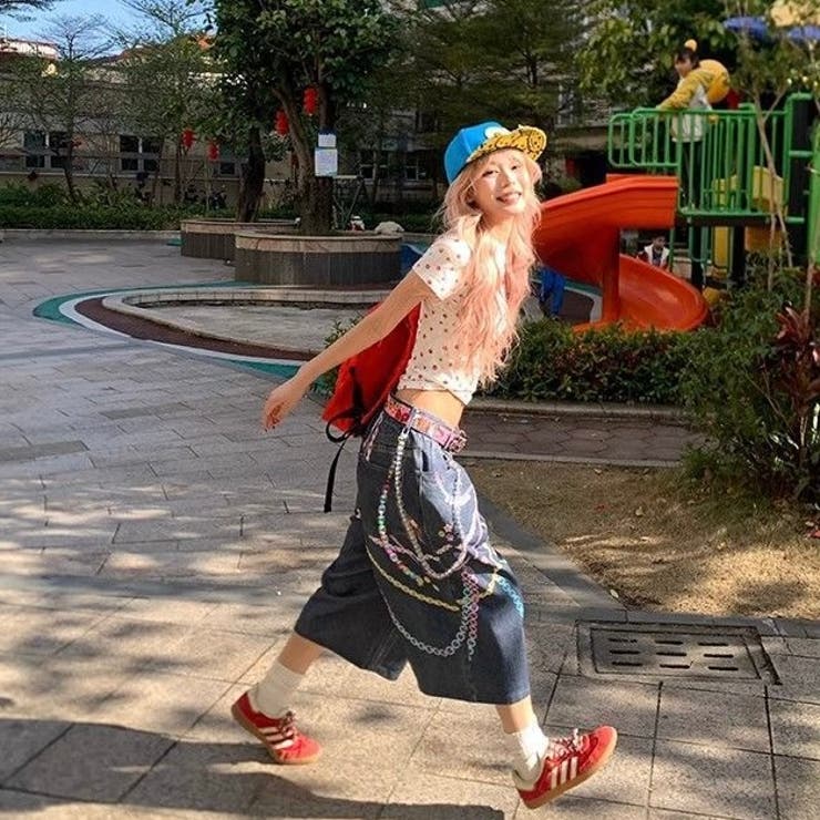 【春夏新作】Dog足跡柄半袖Tシャツ | LADY LIKE  | 詳細画像8