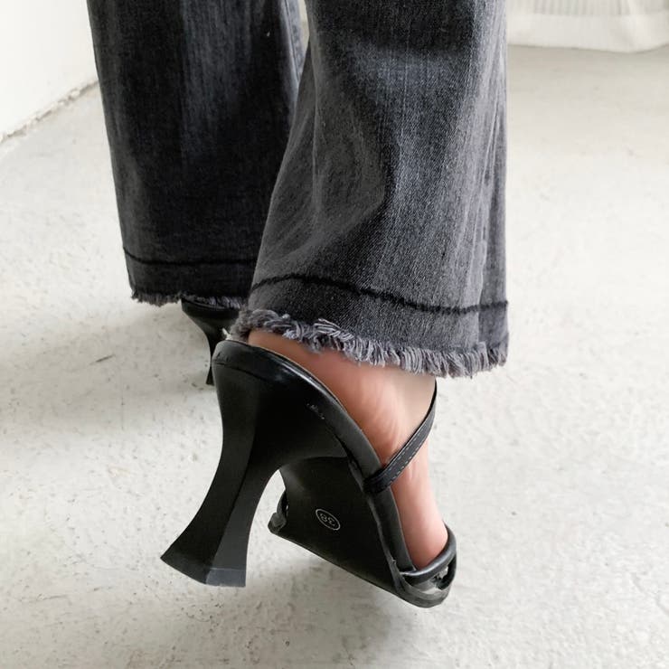 裾フリンジフレアーデニム フレアパンツ パンツ | LADY LIKE  | 詳細画像30 