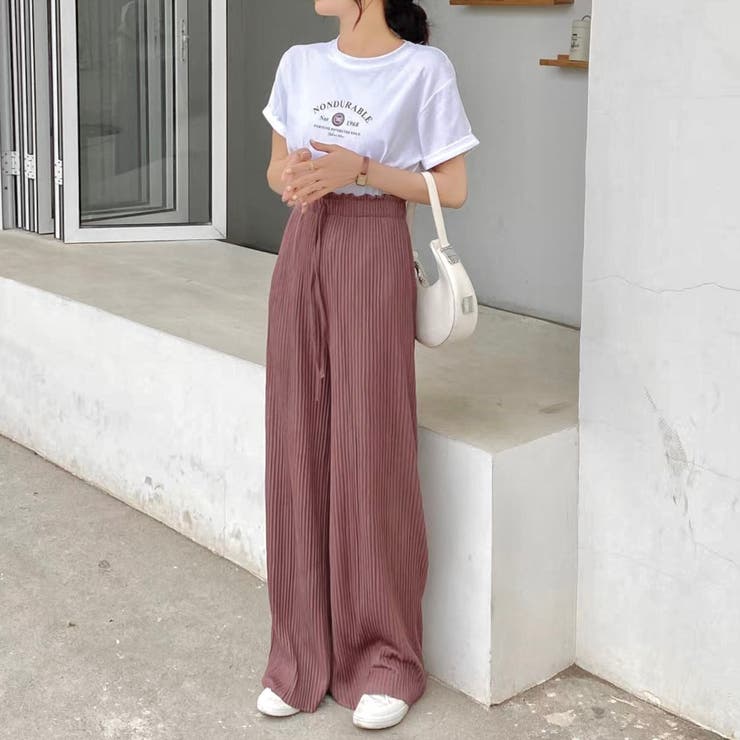 ミニプリーツワイドパンツ | LADY LIKE  | 詳細画像10 