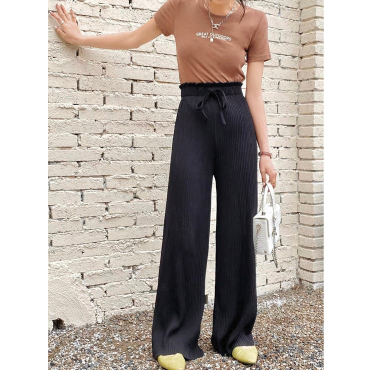 ミニプリーツワイドパンツ | LADY LIKE  | 詳細画像14 