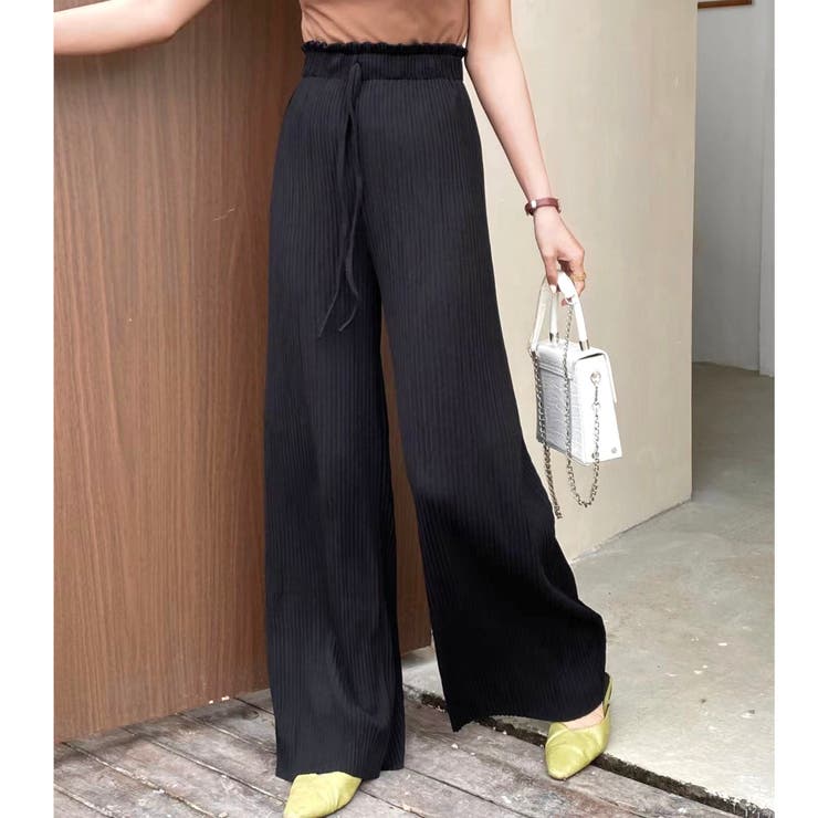 ミニプリーツワイドパンツ | LADY LIKE  | 詳細画像15 