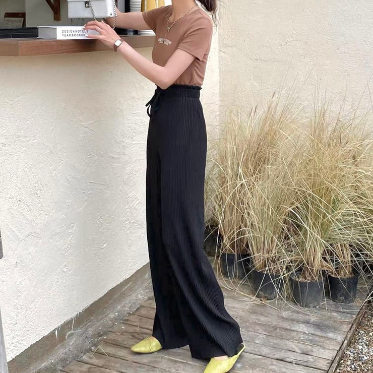 ミニプリーツワイドパンツ | LADY LIKE  | 詳細画像16 