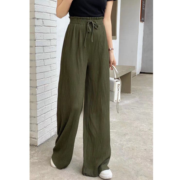 ミニプリーツワイドパンツ | LADY LIKE  | 詳細画像20 