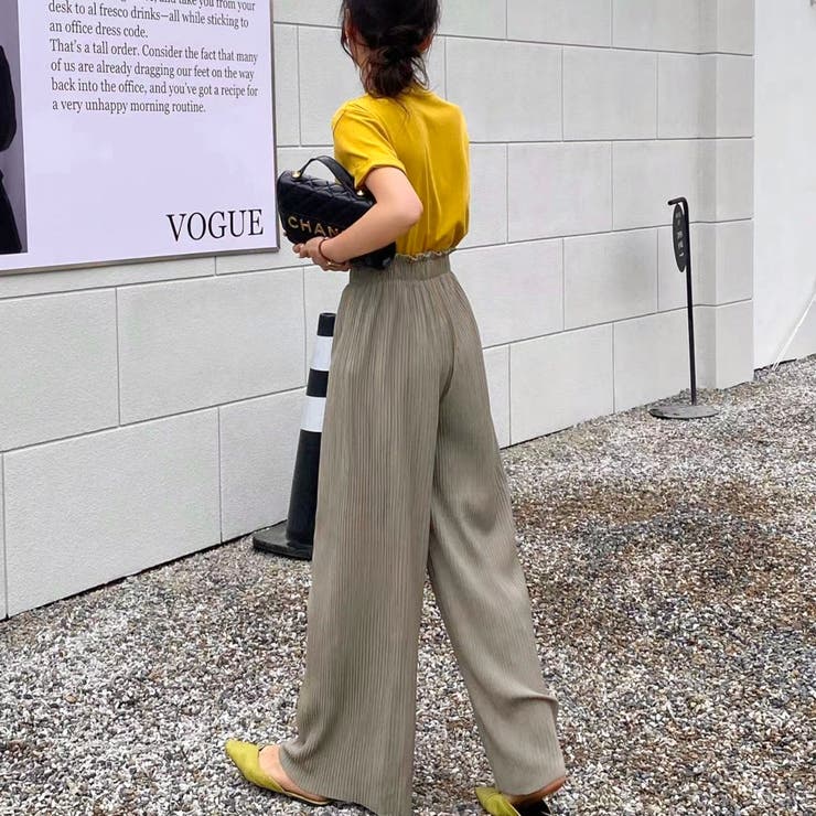 ミニプリーツワイドパンツ | LADY LIKE  | 詳細画像5 